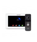 Комплект видеодомофон+видеопанель BCOM BD-770FHD White Kit ( 7'IPS домофон с памятью, запись по движению, Full HD вызывная панел