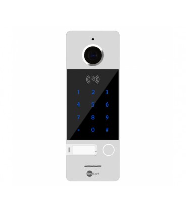 Вызывная панель Full HDCVBS со встроенным считывателем EM-Marine и сенсорной клавиатурой, без уголка,110° Neolight OPTIMA ID KEY