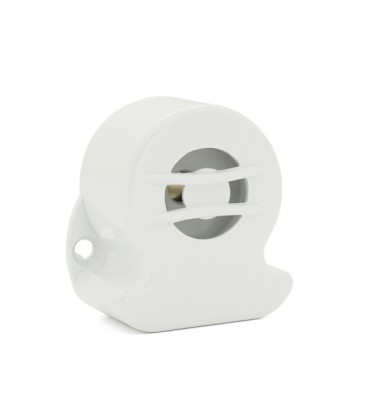 Сирена внутренняя звуковая ИС 'Флейта' DC12V, 90 дБ, пластик , цвет белый, 44x43х25мм