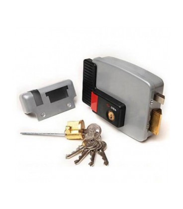 Электромеханический замок накладной CISA 1.11630.50.3, 12V, 147х117х35 мм