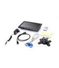 Монитор для видеонаблюдения 10.1', AV + VGA +HDMI +RCA разъемы, 1024*600ips, 12-24V, BOX