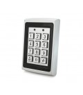 Кодовая клавиатура металлическая со встроенным считывателем Proximity карт (115 х 75 х 30) Q50
