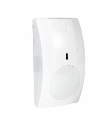 Датчик движения GSN PATROL 203 PET, дальность 15,6м, 59х33х99 мм, вес 75гр