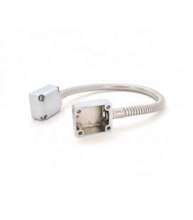 Гибкий переход для элетромеханического замка металлический хром модель KT-GX03 1 шт в уп