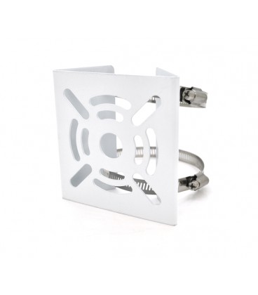 Кронштейн для камеры PiPo PP- Spiderweb, крепление угол 45°, 115x115mm. белый, металл. xомуты D 10-4см -2 шт