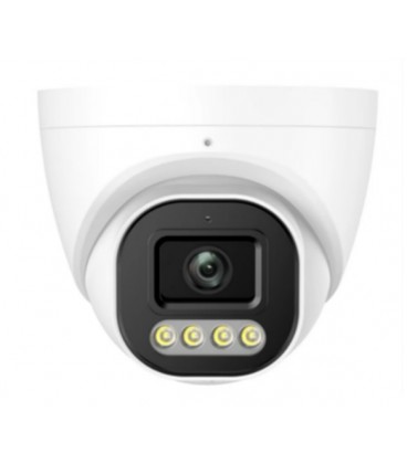 8MП Купольная уличн/внутр камера c микрофоном, двойной подсветкой GW IPC02D8MP30, 2.8mm, POE, LED/IR Подсветка