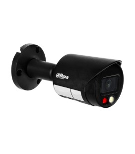 4Mп IP видеокамера черного цвета с двойной подсветкой и микрофоном DH-IPC-HFW2449S-S-IL-BE (2.8мм)