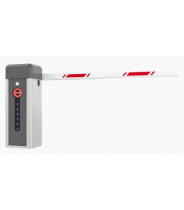 Шлагбаум BRAZZERS BR-102С, AC220, Мотор DC24/100W, длинна стрелы 3-6м, встроена радио-дистанция 430,5MHz, 2 пульта, 344х283х1020