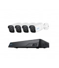 Комплект видеонаблюдения с 4 уличными 5МП POE камеры Reolink NVS8-5MB4 (4 уличных POE камеры, POE видеорегистратор c HDD 2TB)