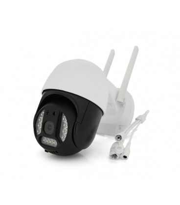 5Мп Wi-Fi видеокамера уличная с SD/картой YOSO YO-IPC44D5MP30 PTZ 2.8mm V380