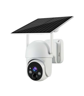 3 Мп 4G поворотная уличная видеокамера с солнечной панелью и встроенными АКБ 10400mA UBox IPPTZ14325 2.8mm