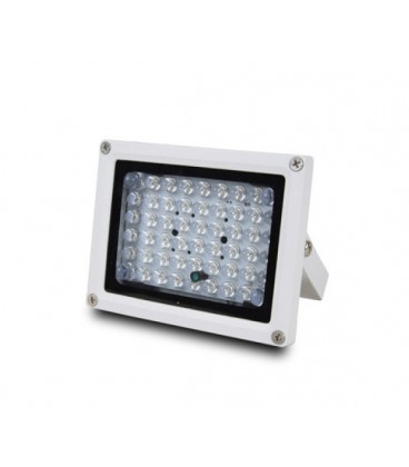 ИК-прожектор LW54-50IR60-12. 12V, 6W, 54LED, IP66, 850Нм, угол обзора 30°, дальность до 50 м.