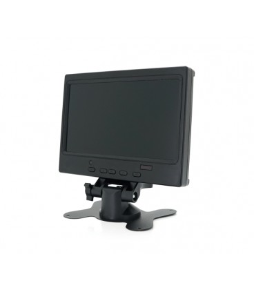 Монитор для видеонаблюдения 7'(16:9) панель IPS, AV/VGA/HDMI разъемы, 1024*600ips, 12-24V, BOX