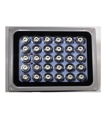 ИК-прожектор HYYS3030R. 220V, 60W, 30LED, IP66, 850Нм, угол обзора 90°, дальность до 170 м.