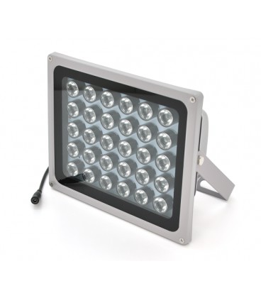 ИК-прожектор GY-IR30. 12V, 60W, 30LED, IP66, 850Нм, угол обзора 90°, дальность до 120 м.