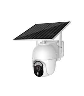 3 Мп 4G поворотная уличная видеокамера с солнечной панелью и встроенными АКБ 10400mA UBox IPPTZ16325 2.8mm