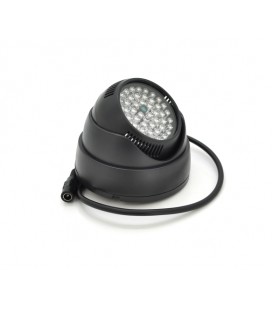 ИК-прожектор YT-BF2. 12V, 48W, 48LED, IP66, 850Нм, угол обзора 30°, дальность до 50 м.