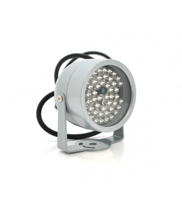 ИК-прожектор YT-BF1. 12V, 48W, 48LED, IP66, 850Нм, угол обзора 90°, дальность до 50 м.