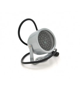 ИК-прожектор YT-940. 12V, 48W, 48LED, IP66, 940Нм, угол обзора 30°, дальность до 50 м.