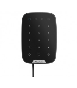 Проводная сенсорная клавиатура Ajax KeyPad Fibra black