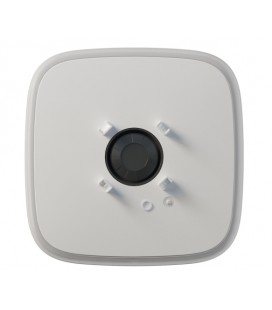 Беспроводная уличная сирена Ajax StreetSiren DoubleDeck white с креплением для брендированной лицевой панели