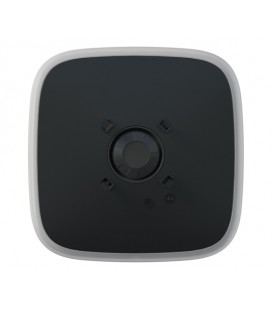 Беспроводная уличная сирена Ajax StreetSiren DoubleDeck black с креплением для брендированной лицевой панели