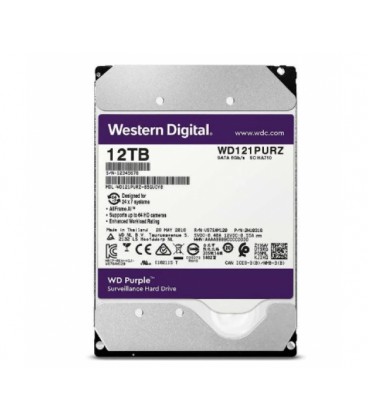 Жесткий диск Western Digital Purple 12TB 7200rpm 256MB WD121PURZ 6Gb/s