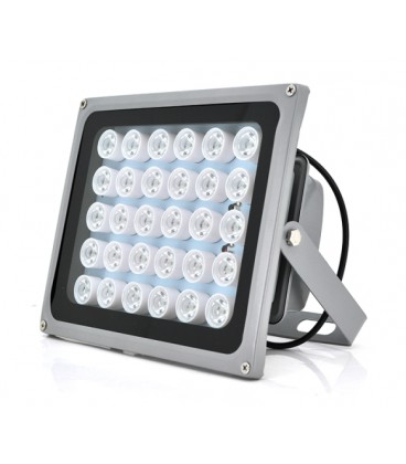 Прожектор направленный с сумеречным датчиком YOSO 12V 36W, 30LED, IP66, угол обзора 60°, дальность до 100м, 220*180*85мм, BOX