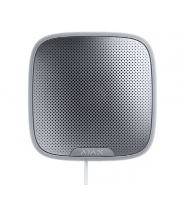 Проводная наружная сирена Ajax StreetSiren Fibra white