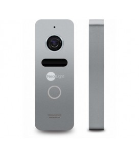 Вызывная панель аналоговая (CVBS) c углом обзора 110°, с угловым кронштейном Neolight SOLO Silver