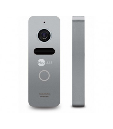 Вызывная панель аналоговая (CVBS) c углом обзора 110°, с угловым кронштейном Neolight SOLO Silver