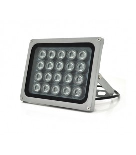 ИК-прожектор YOSO. 12V, 40W, 20LED, IP66, 850Нм, угол обзора 60°, дальность до 80м.