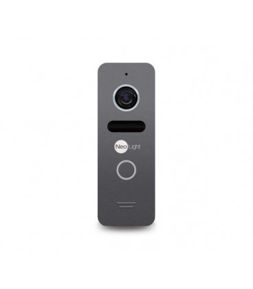 Вызывная панель аналоговая (CVBS) c углом обзора 110°, без углового кронштейна Neolight SOLO X Graphite