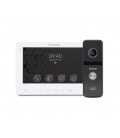 HD комплект видеодомофон и вызывная панель BCOM BD-780FHD White Kit ( 7дюймов домофон с памятью, запись по движению, Full HD выз