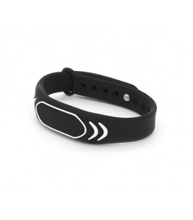 Бесконтактный браслет IC MIFARE 13,56 МГц, (1K) ремешок регулируемый, цвет черный