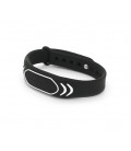 Бесконтактный браслет IC MIFARE 13,56 МГц, (1K) ремешок регулируемый, цвет черный