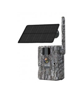 4G Фотоловушка Full color F-903 3МР-видео 120 угол . микрофон/динамик. слот SD под карту. GPS. Батарея 7800мА солнечная панель A