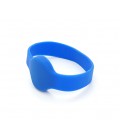 Бесконтактный браслет IC MIFARE 13,56 МГц, (1K) Ø65 силиконовый, цвет синий