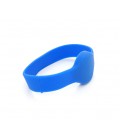Бесконтактный браслет IC MIFARE 13,56 МГц, (1K) Ø65 силиконовый, цвет синий