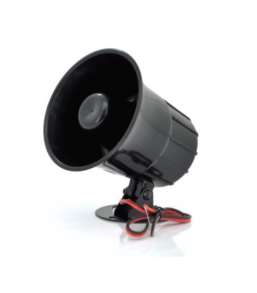 Сирена ES-626 YOSO 110дБ, 15 Вт, 6-12 В (110*110*113) 0,26 кг Q50