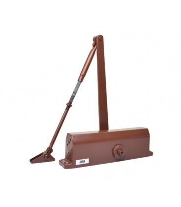 Доводчик DC-5036-BC Brown верхнего монтажа с рычажной передачей вес от 60 до 120 кг, от -30°C до +50°C