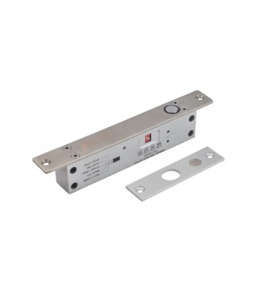 Электроригельный врезной замок KRF-500A NO, нормально открытый, 12В, IP54, 192*25*37 мм