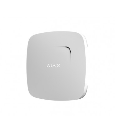 Беспроводной датчик детектирования дыма и угарного газа Ajax FireProtect Plus white