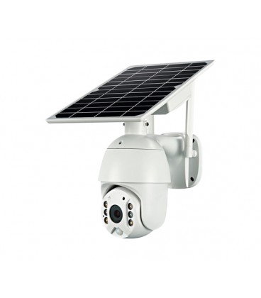 2 Мп Wi-Fi видеокамера купольная Q3-4 1080P PiPO с солнечной панелью, SD картой, угол обзора 120° (объектив 3.6 мм) APP-UBox