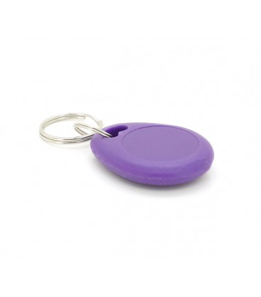 Бесконтактный брелок IC MIFARE 13,56 МГц( 1K ) цвет фиолетовый