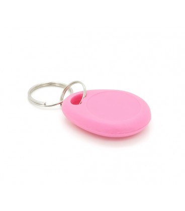 Бесконтактный брелок IC MIFARE 13,56 МГц( 1K ) цвет розовый