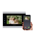Wi-Fi видеодомофон Slinex SL-07N Cloud (silver/black), AHD, 7” сенсорный IPS экран, переадресация на тел Smart Call, 230×165×22 