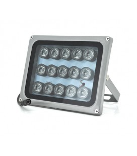 Прожектор направленный с сумеречным датчиком YOSO 12V 30W, 15LED, IP66, угол обзора 60°, дальность до 50м, 177*138*65мм, BOX