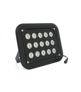 Прожектор направленный с сумеречным датчиком YOSO 12V 24W, 15LED, IP66, угол обзора 60°, дальность до 50м, 177*138*65мм, BOX