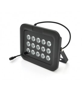 ИК-прожектор GY-IR80015. 12V, 15W, 15LED, IP66, 850Нм, угол обзора 90°, дальность до 150м.